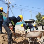 Obra municipal atiende una necesidad histórica de agua potable en cerro de Balerio Estacio