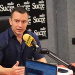 EL PRESIDENTE NOBOA EXPUSO EN RADIO SUCRE LOS AVANCES DEL GOBIERNO EN SEGURIDAD, ECONOMÍA Y RELACIONES INTERNACIONALES