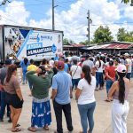 Megaoperativo humanitario: Prefectura del Guayas entrega ayuda de forma simultánea a 2517 familias afectadas por la época lluviosa en 10 cantones