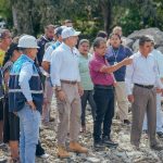 Refuerzo emergente en Puerto Las Cañas protege a cerca de 3.000 habitantes y áreas agrícolas ante el aumento del caudal