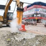 Reconstrucción de la Av. Rodolfo Baquerizo Nazur entra en una fase clave