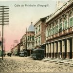 El tranvía de Guayaquil, principal medio de transporte de la ciudad en 1900