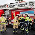 RESCATE SIMULADO EN EDIFICIO PUSO A PRUEBA LA RESPUESTA DE EQUIPOS ESPECIALIZADOS EN GUAYAQUIL