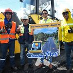 VÍA SANTO DOMINGO–BUENA FE REGISTRA UN AVANCE DEL 70 % EN SU AMPLIACIÓN A CUATRO CARRILES